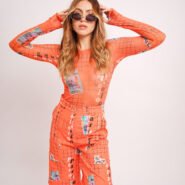 PARALELO MESH TOP LAVENDER FOTO POSE