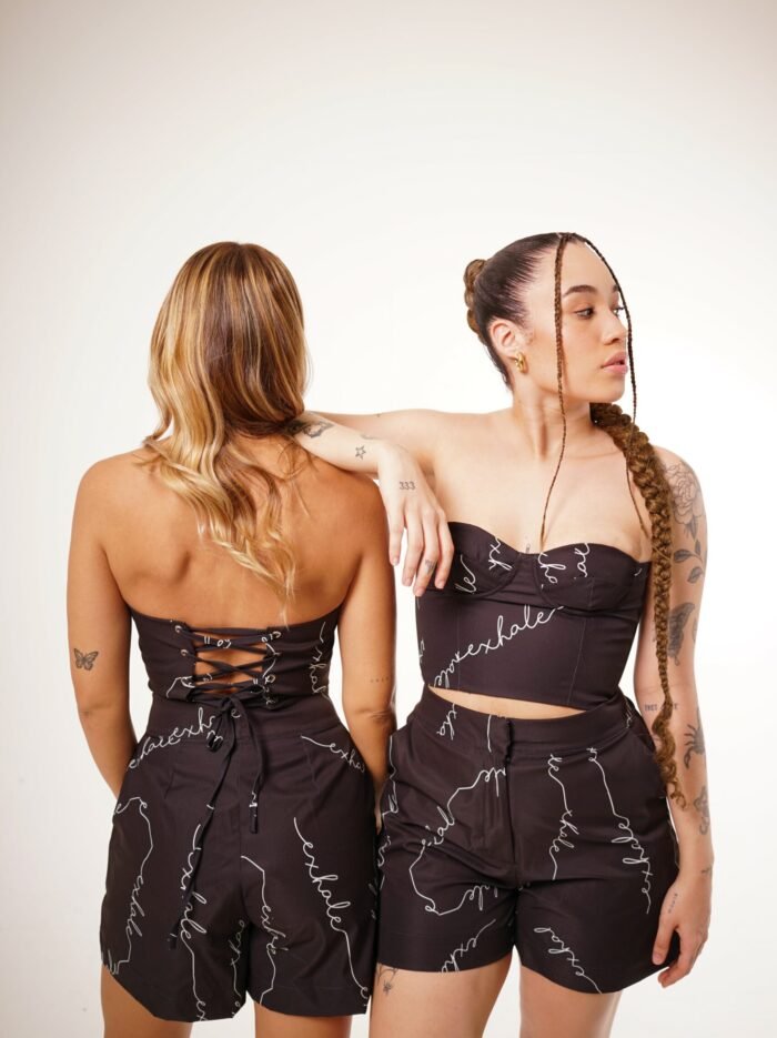 Corset exhale black