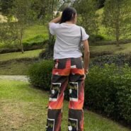 PANT CARGO SLIM MORA PARTE TRASERA