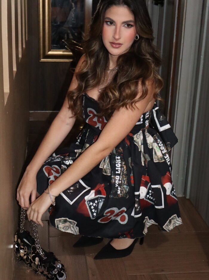 Brina Dress Miami Velvet Foto 3