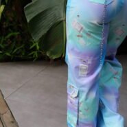 Pant Cargo Slim Blue Cosmo