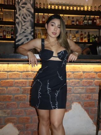 Laurel Dress Exhale Black